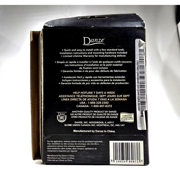 NEW Danze Robe Hook D446162RB Oil Rub Bronze Sheridan Collection - Picture 3 of 8